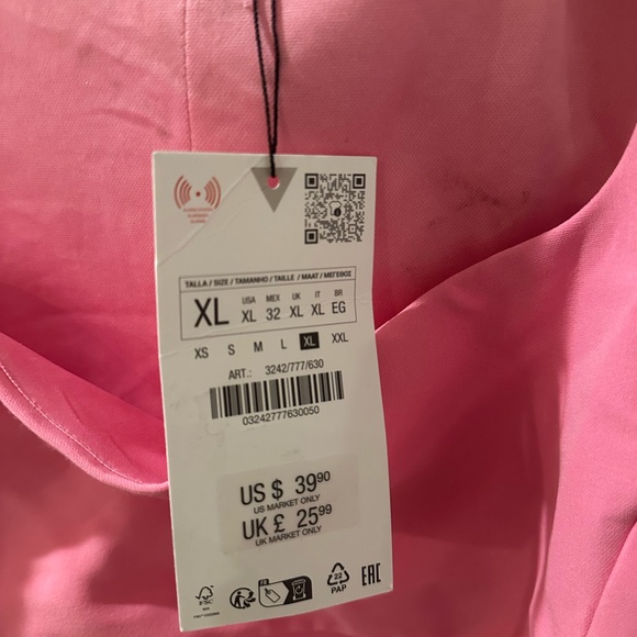 Zara fitted square neck top 3242/777 - Picture 8 of 9